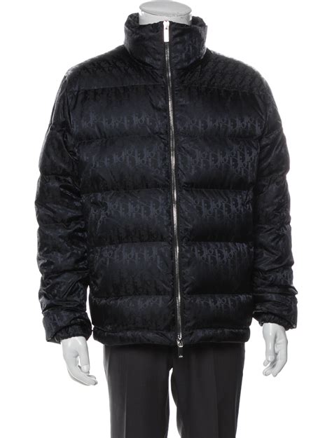 puffer dior coat mens|Dior oblique puffer jacket.